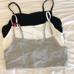 NWT 3 Pack Fruit of the Loom Bralettes,  Size 44